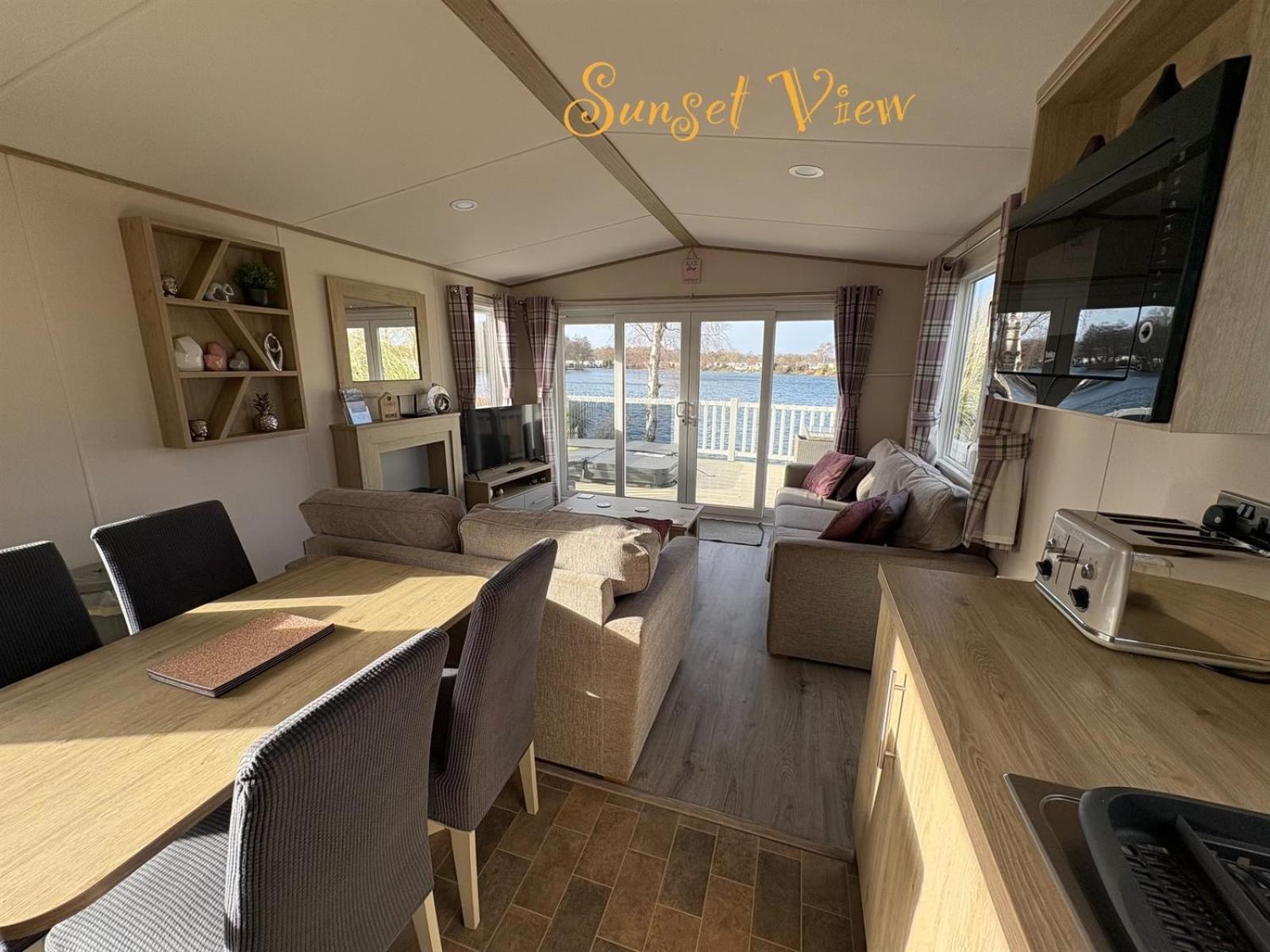 Tattershall Lakes Sunset View Caravan Lakeside, Hot Tub, Garden, Private Fishing Peg & Wifi Buitenkant foto